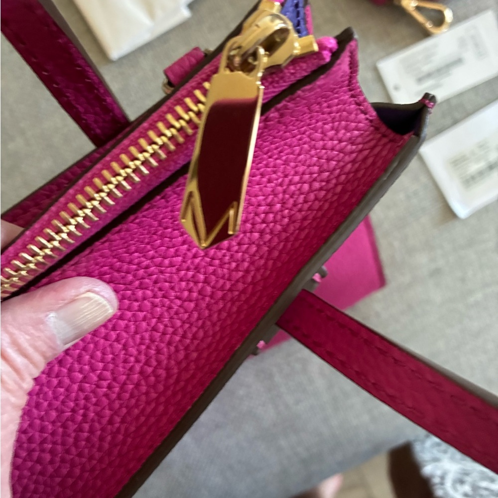 MOREAU PARIS BREGANCON MINI ZIP BAG - Picture 7 of 8